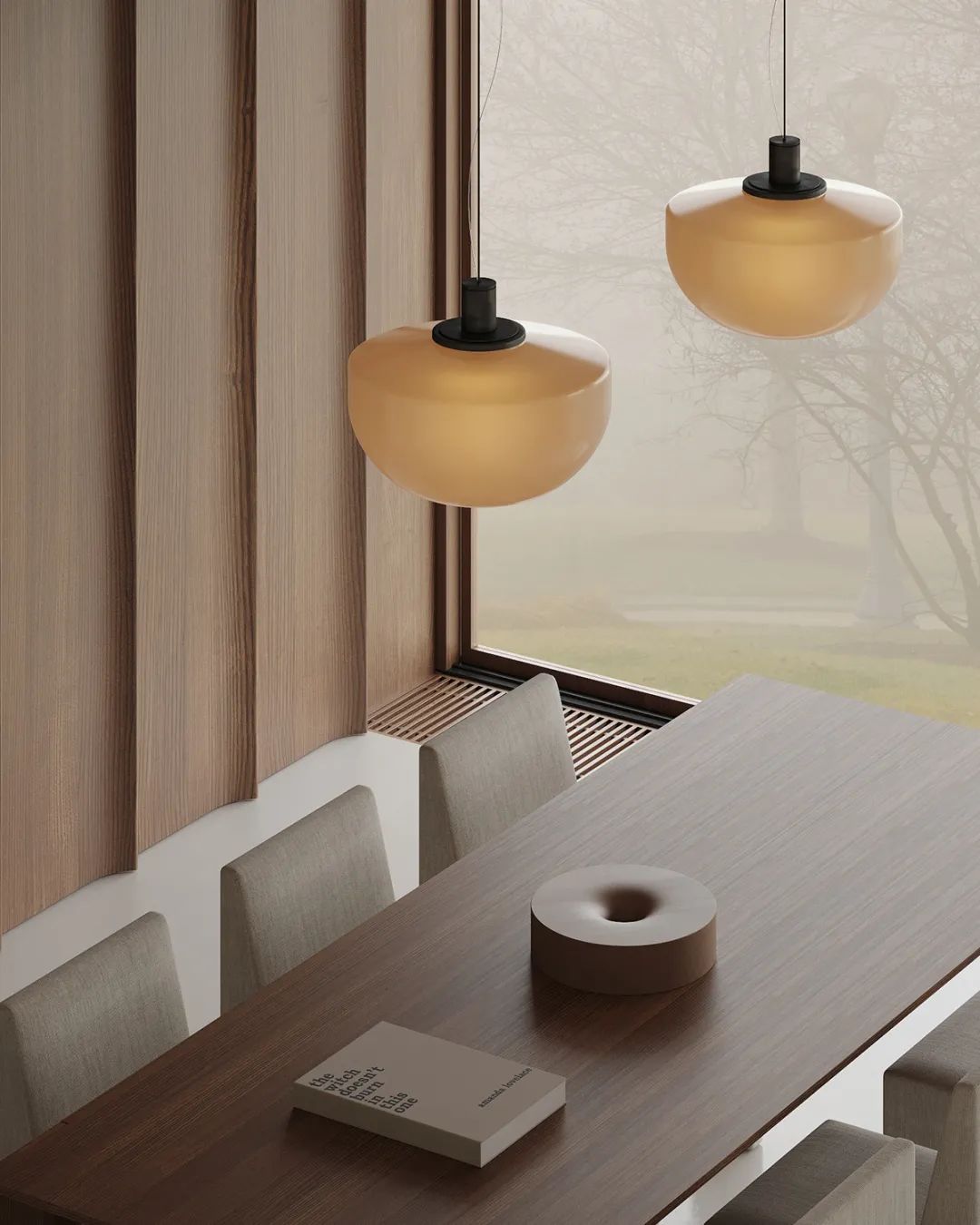 暖色调原木系奶油风极简设计丨HPISD-23