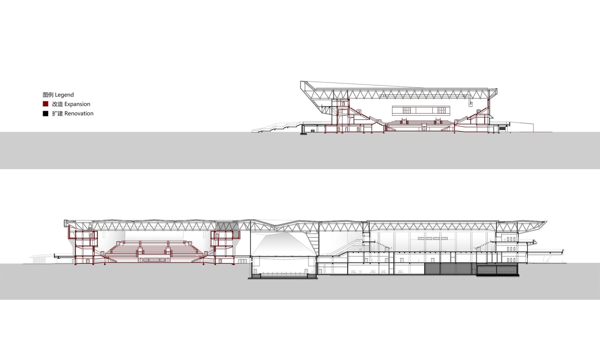 中国太原市滨河体育中心改造扩建丨中国建筑设计研究院-62