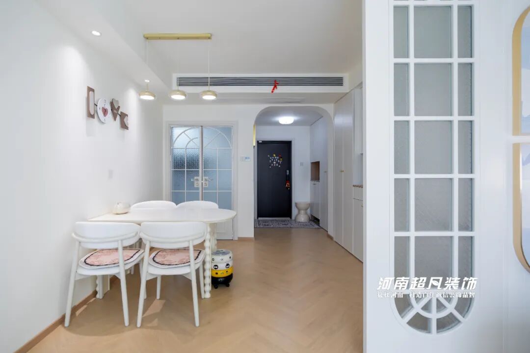 完工首发丨金水区美盛教育港湾，98平轻法式风格，把浪漫装进新家-99
