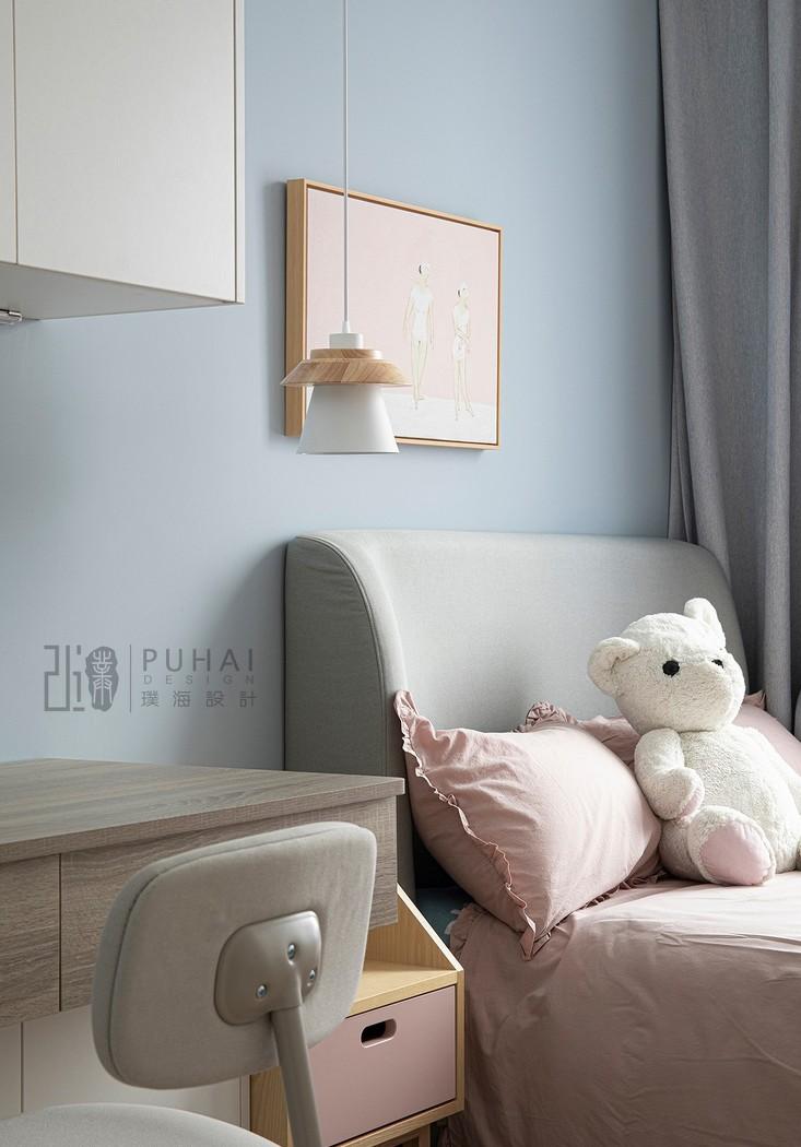 89㎡现代简约三居室，点亮生活的活力橙色沙发-34