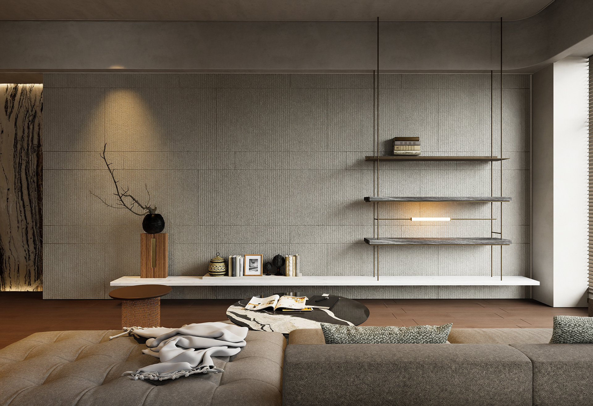 琢光石境・城市靜奢居,弧影棲所・城市輕奢私寓丨中国台湾丨藍雅設計事務所-29