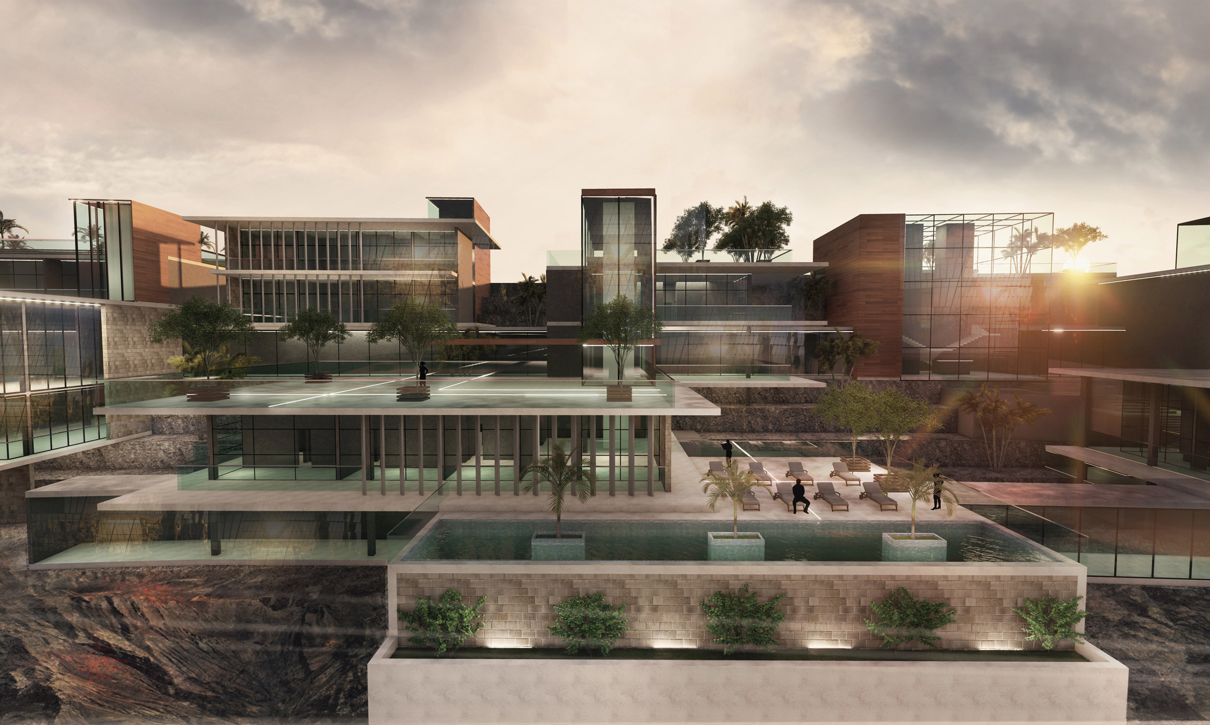 迪拜美国大学学生建筑展 | 聋人音乐厅、游牧民族建筑等 15 个项目亮相-30