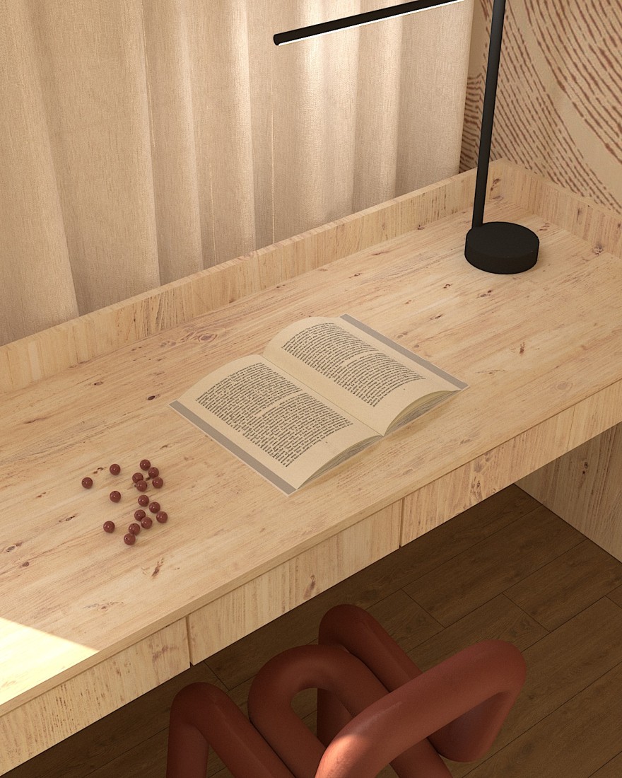 TERRACOTTA BEADS | Kids’ Room Concept-7