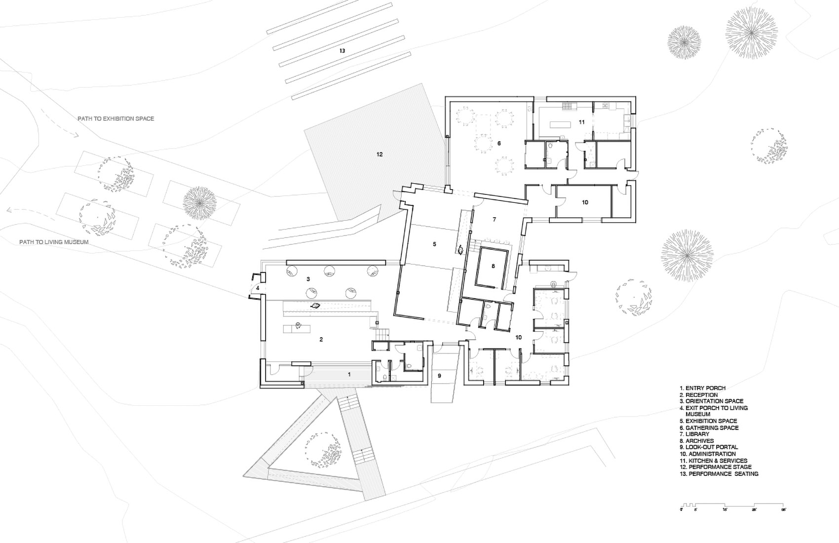 高地村游客解说中心，加拿大 / Abbott Brown Architects-45