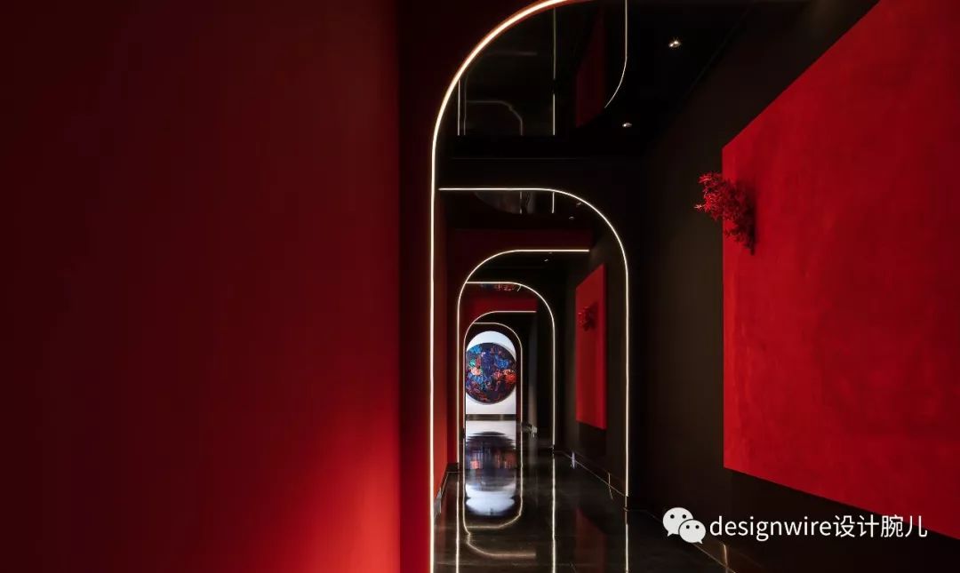 曾建龙打造花禾牛浦东店 | 红艳空间里的美学盛宴-26