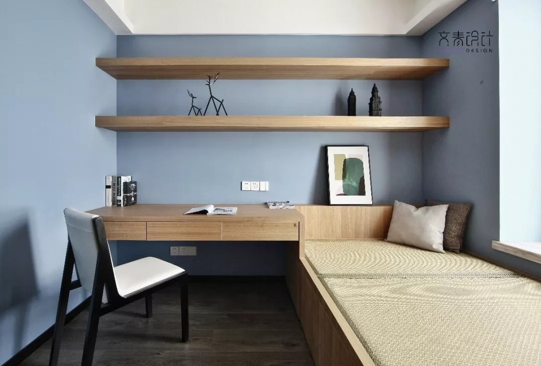 《朋友》140㎡轻奢现代住宅 文青设计-25