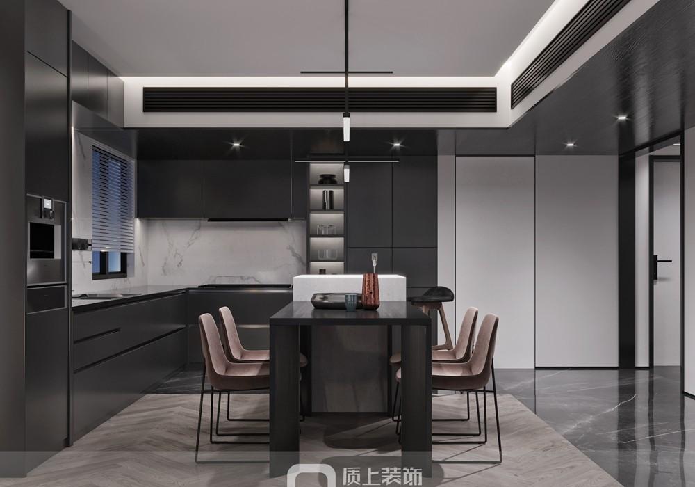 佛山 200㎡复式时光 | 湛蓝托红,实用轻奢-32