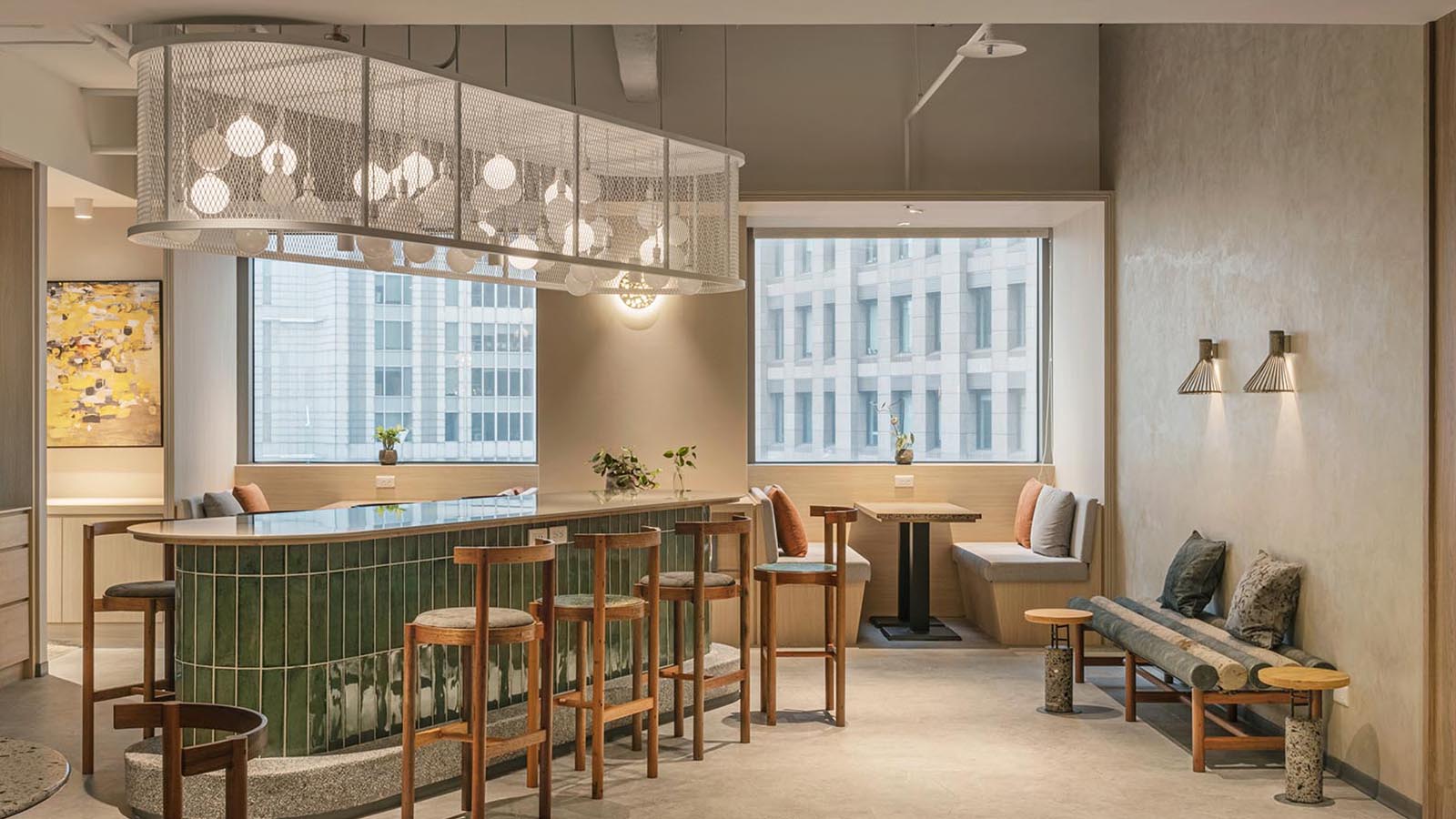 【辦公室室內設計】環保建材也能很優美『遠雄建設辦公室』| 開物設計-2