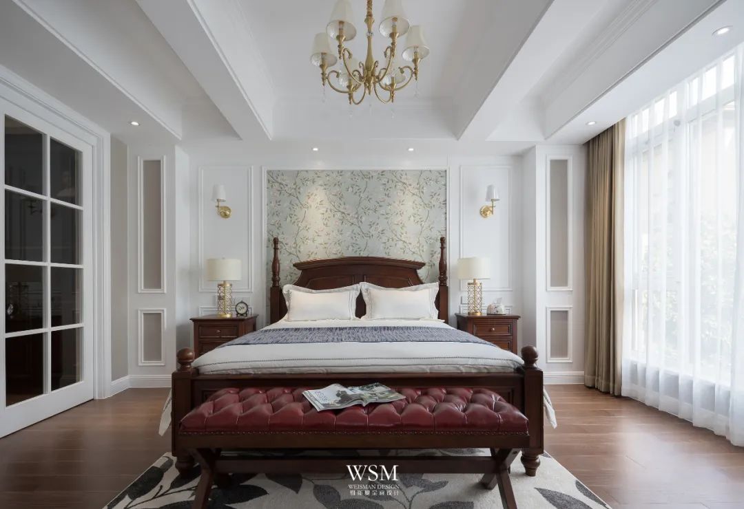 苏州明珠城 400 平米美式私宅，打造浪漫复古生活空间-48