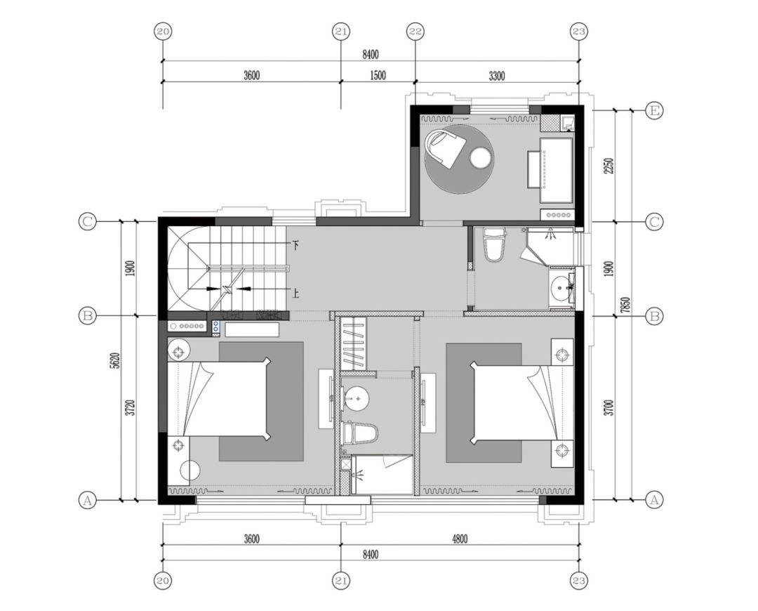 天津中海国际公园城澜湖苑 | 现代法式奢华样板间-124