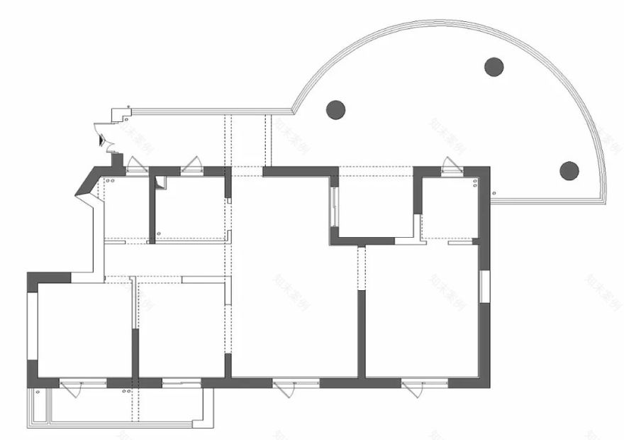 国博新城禅意之家 | 原木留白,三代同堂的宁静空间-20
