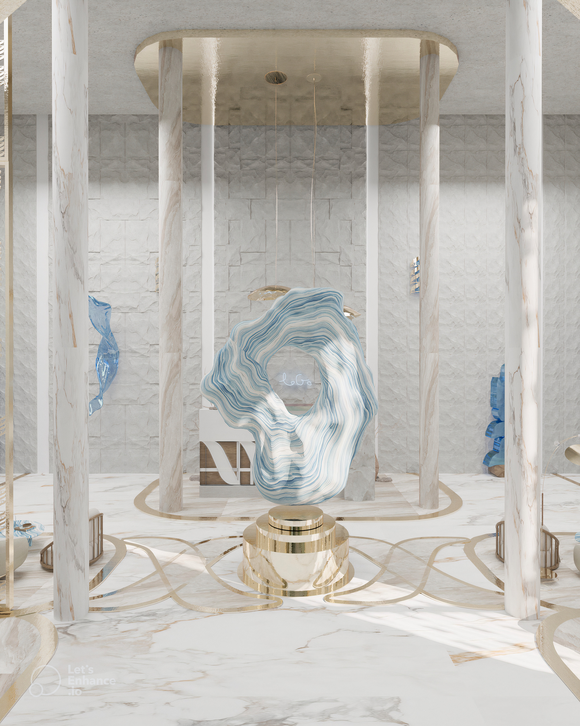 奈亚湾酒店大堂和房间丨埃及-14