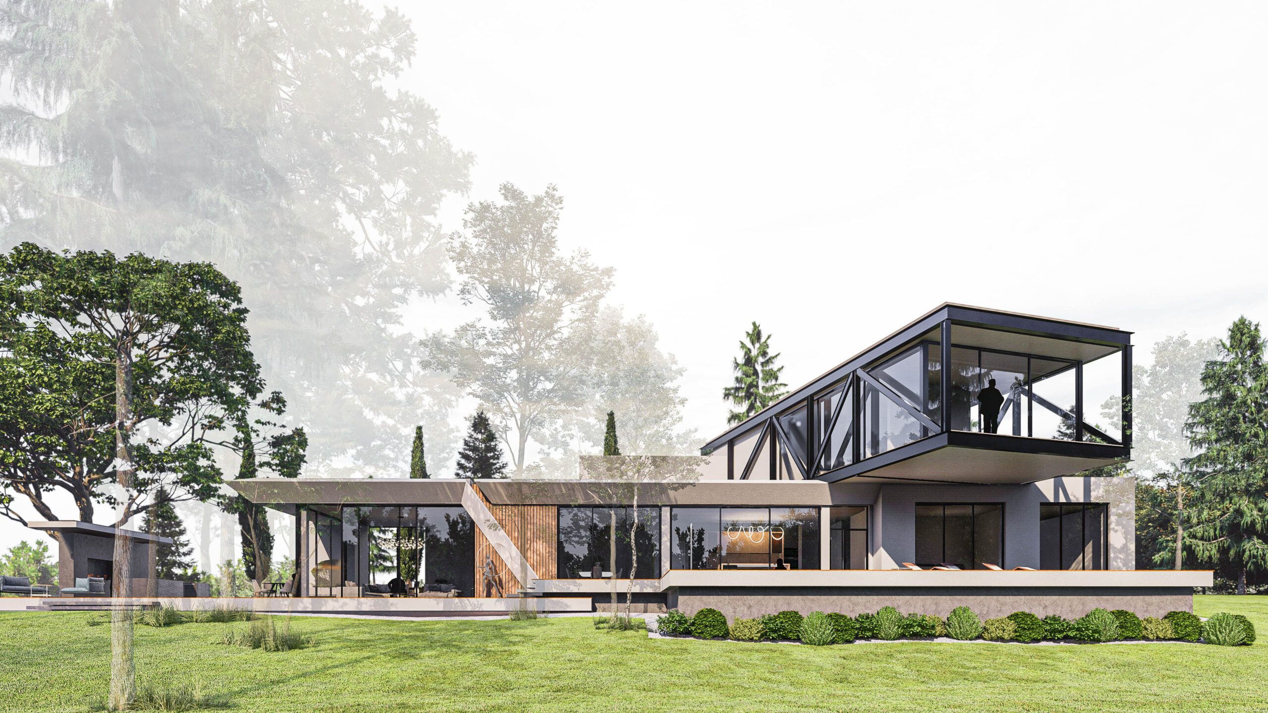 240㎡集装箱住宅项目丨ARXY工作室-19