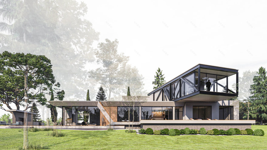 240㎡集装箱住宅项目丨ARXY工作室-19