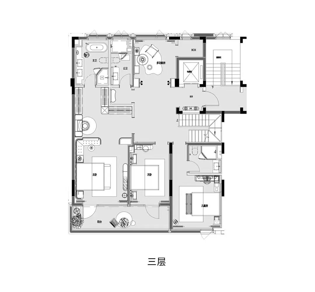 新作  ：演绎理想家的双面美学——金华滨江沁湖映月丨IF DESIGN 羽果设计-81