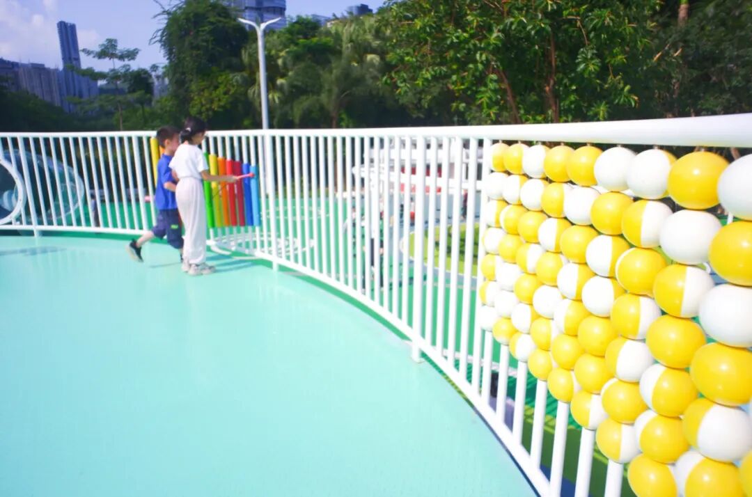 深圳城市记忆洪湖公园：荷塘月色主题儿童乐园丨龙祥康体设计施工整体案例-36