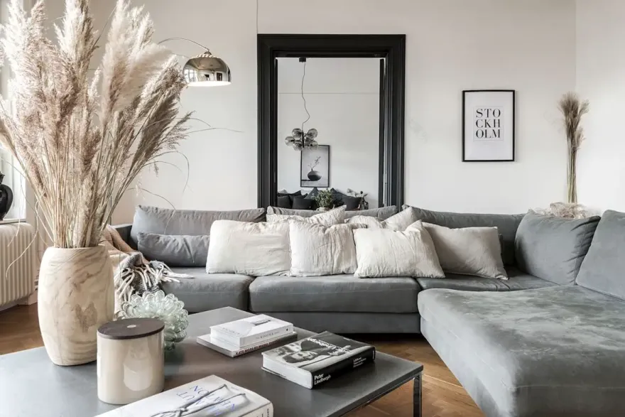 瑞典冬日温馨公寓设计-4