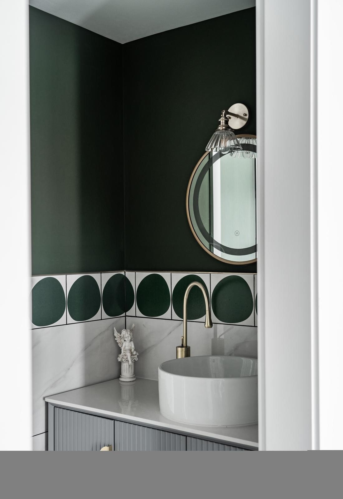 120㎡法式轻奢风无敌江景房设计丨言正设计-47