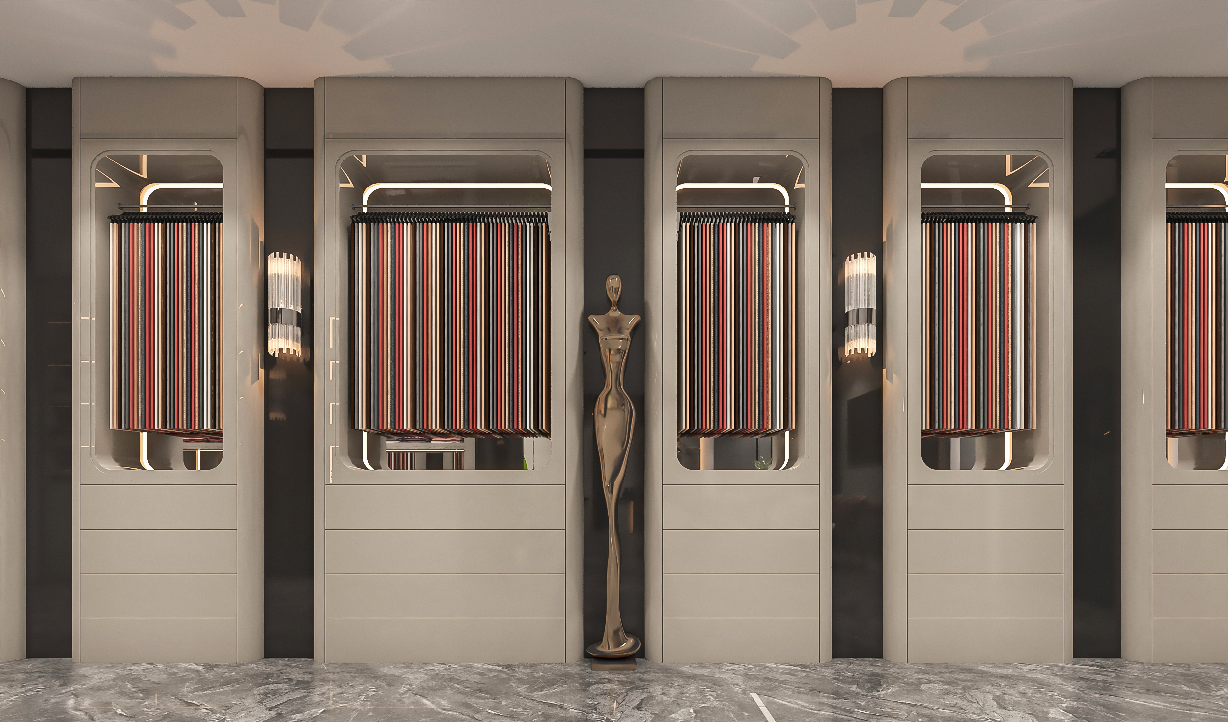 FABRICS DISPLAY AREA-4