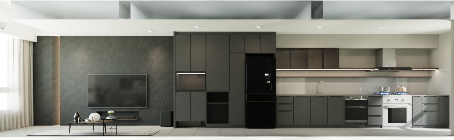 室内设计作品  自宅-2