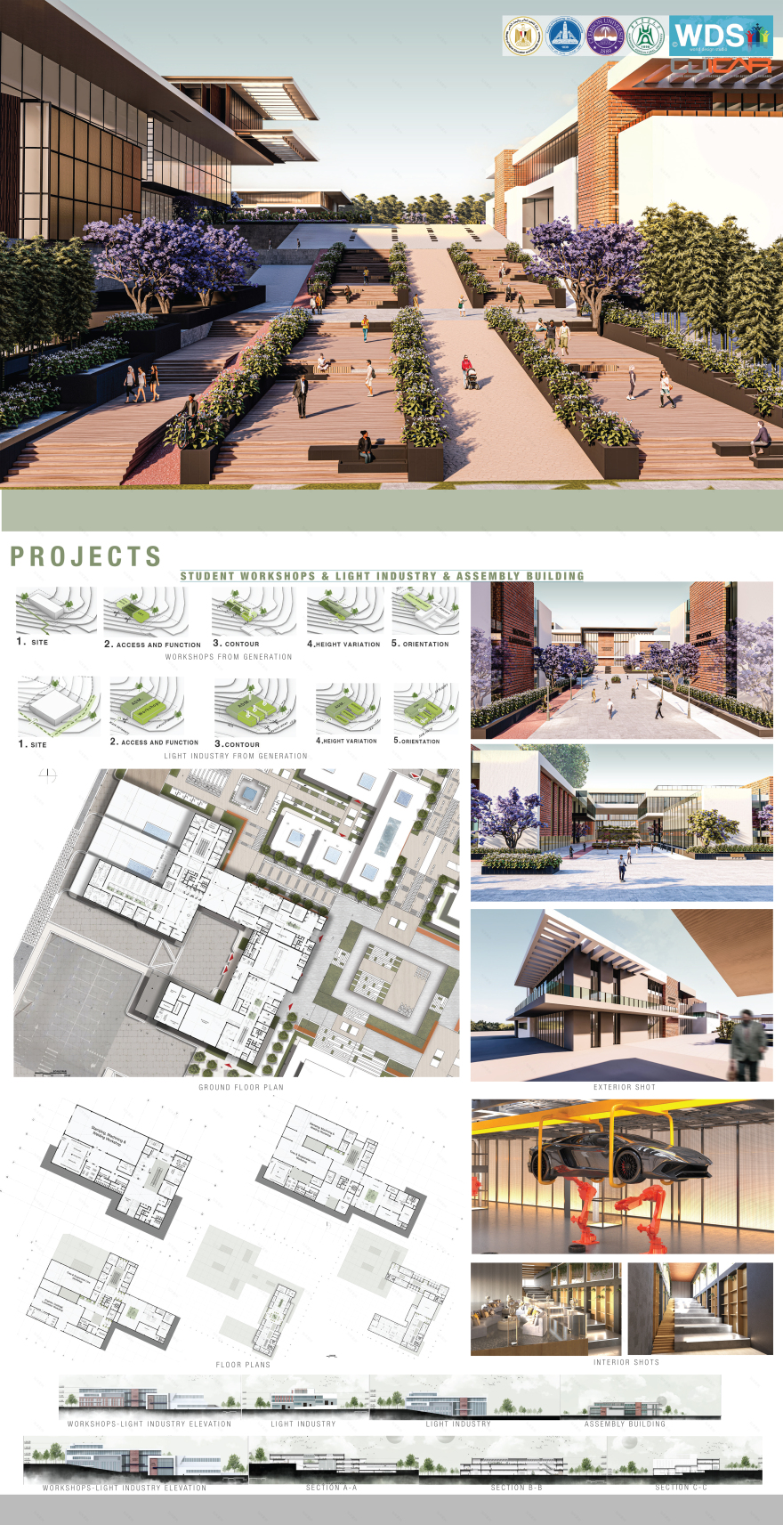 CUICAR 新扩建项目丨美国格林维尔丨世界设计工作室-44