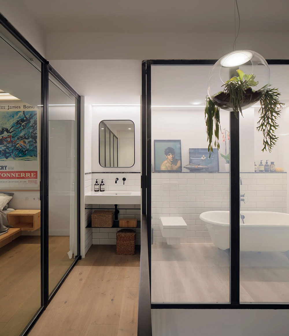 巴塞罗那四层艺术家住所，打造城市中的宁静绿洲-11