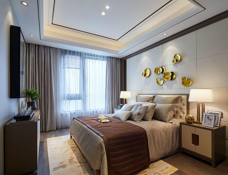 苏州路劲燕江澜现代中式样板间-10