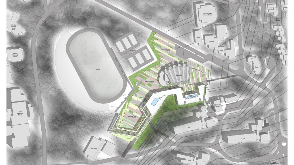 ODTÜ Öğrenci Merkezi Binası Yarışması – İkiartıbir Mimarlık-12