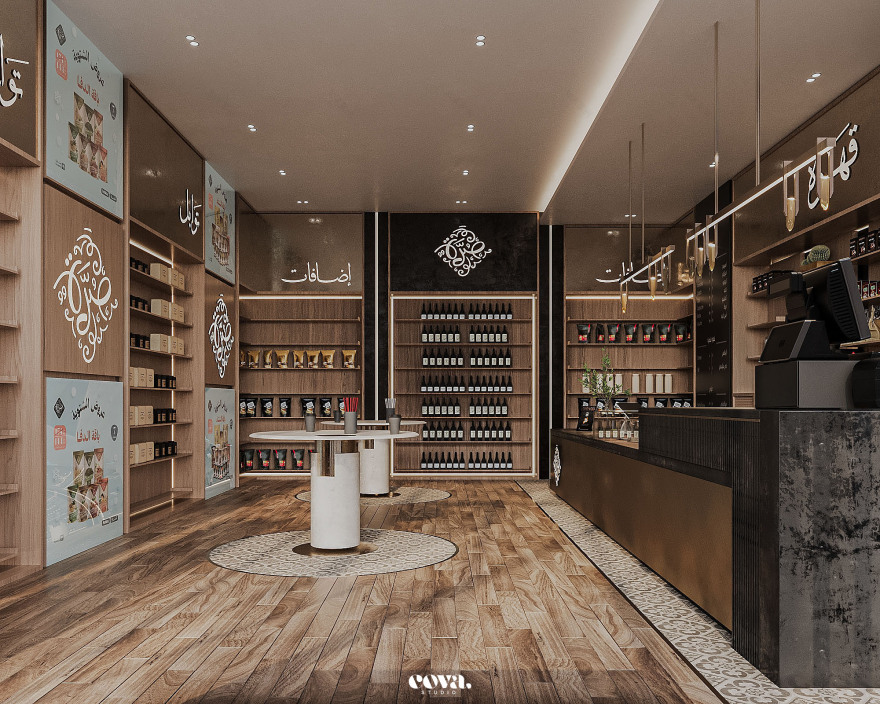 Sorrah Coffee咖啡店丨沙特阿拉伯丨Cova Studio-14