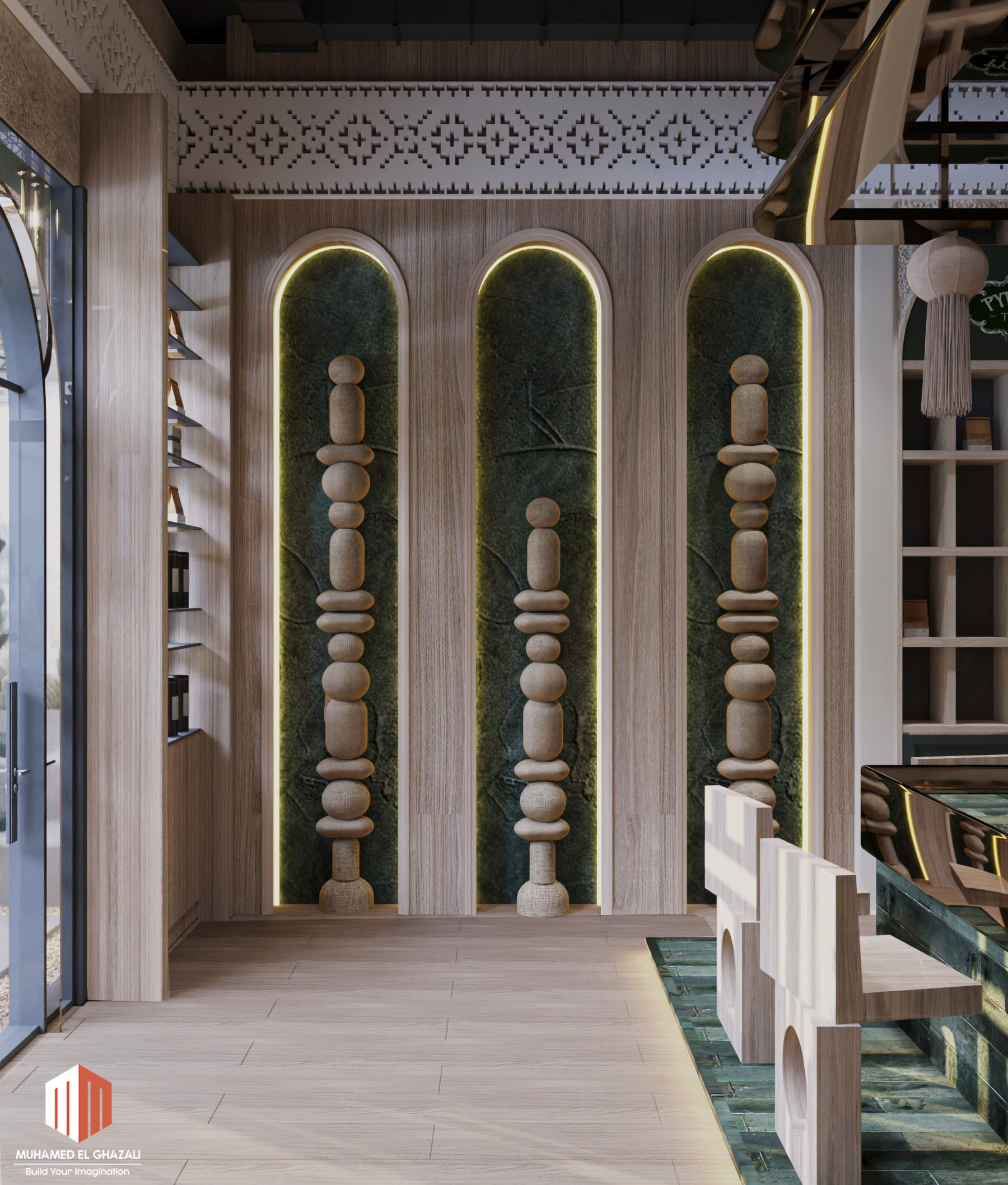 茶馆设计丨卡塔尔-8