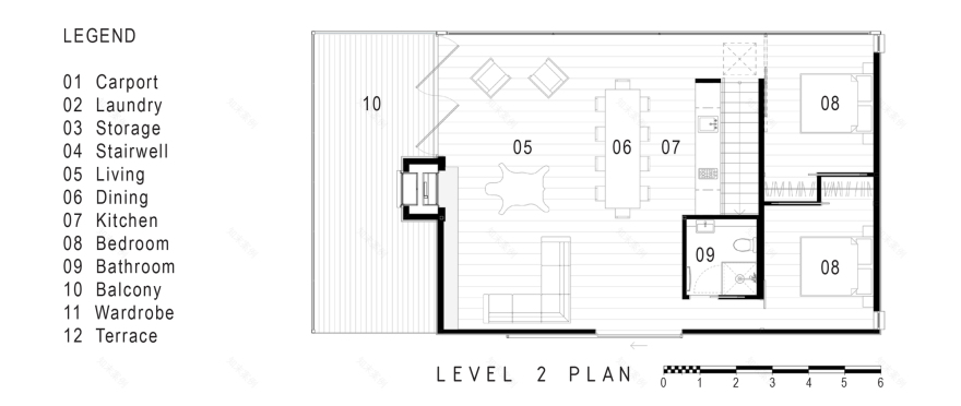 利加尔湾巴赫住宅丨新西兰丨Young Architects-11