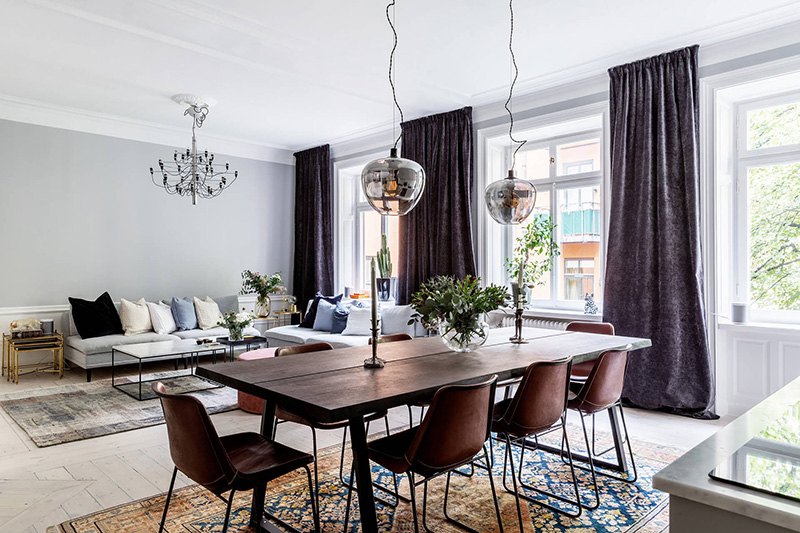 斯德哥尔摩时尚北欧风一居室公寓-5