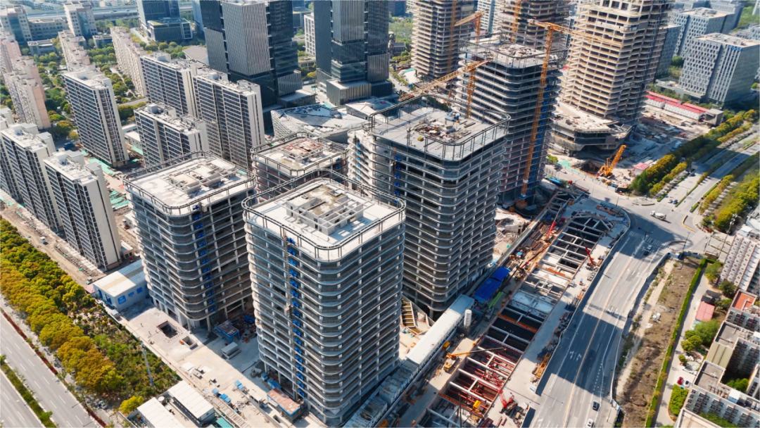 打造浦东金色中环新标杆！上海集成电路设计产业园集辰中心二期平台项目主体结构顺利封顶-19