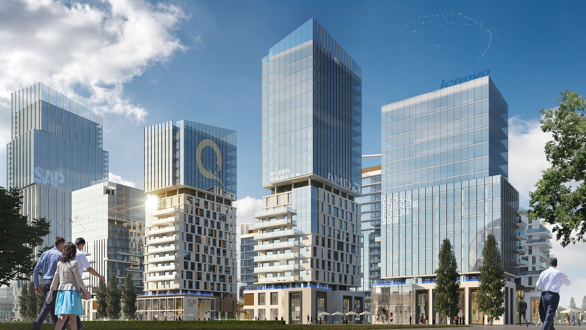 未来商业中心的创新设计 | INK 建筑事务所的 City Walk 项目-25