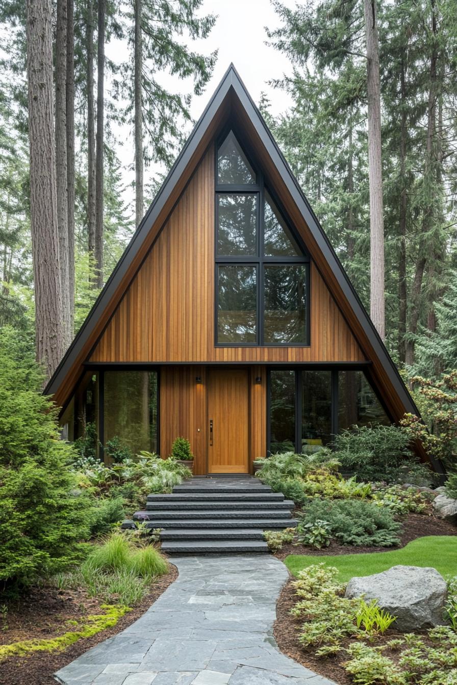 26座Aframe风格自然爱好者小屋丨BuildGreenNewHomes-69