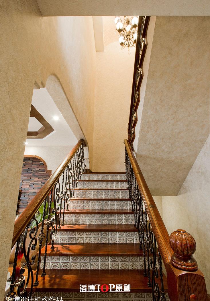 昆明世博生态城美式别墅设计 | 实木家居与欧美元素的完美融合-24