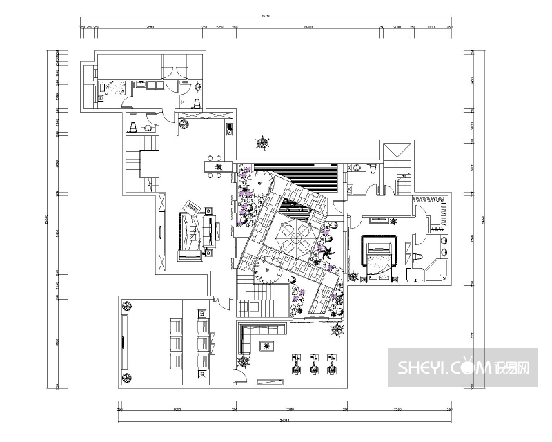 北京富力湾 E50 别墅新古典风格设计-17