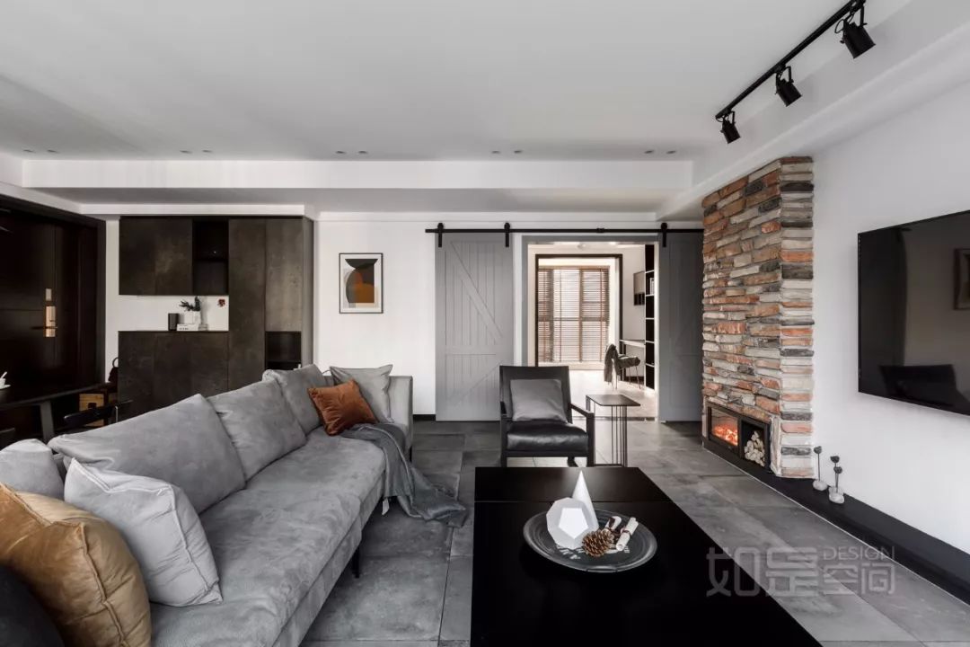 工业风简约之美,四室两厅双卫的清宁空间-14