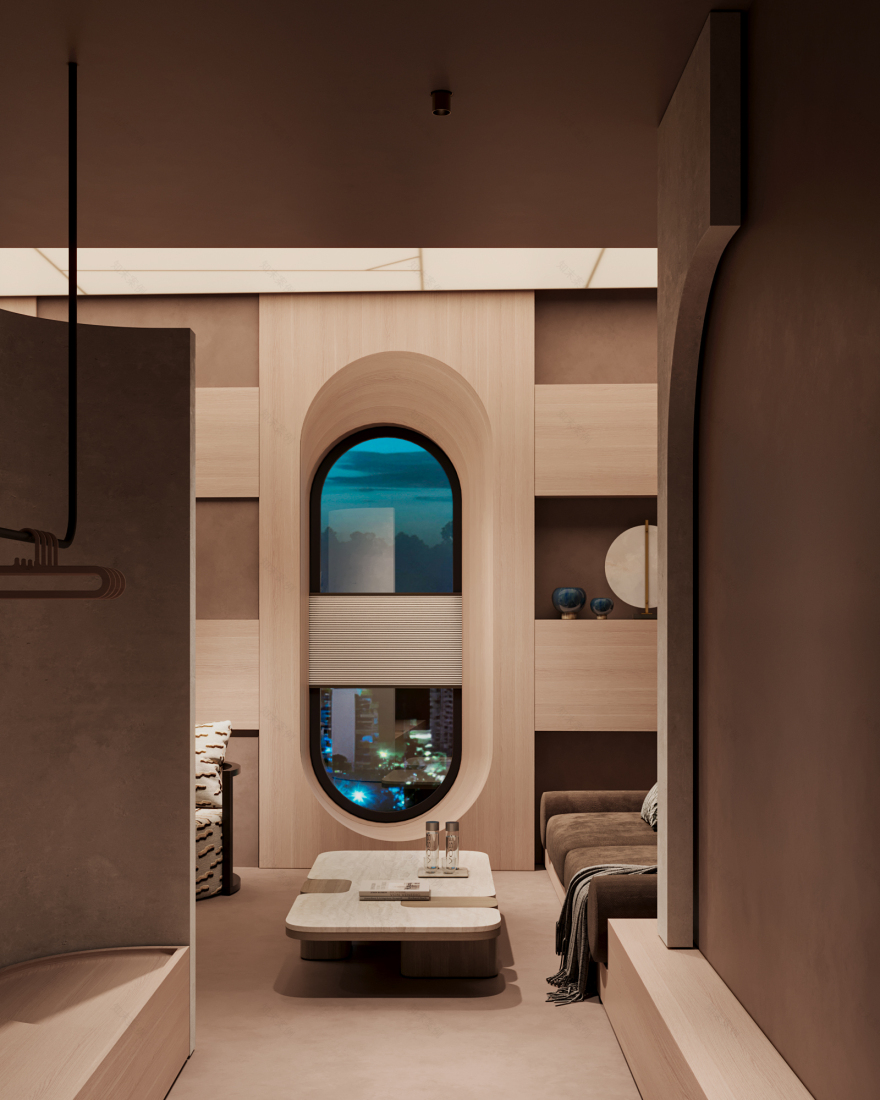 酒店客房概念设计丨Stanislav Serafimov-17