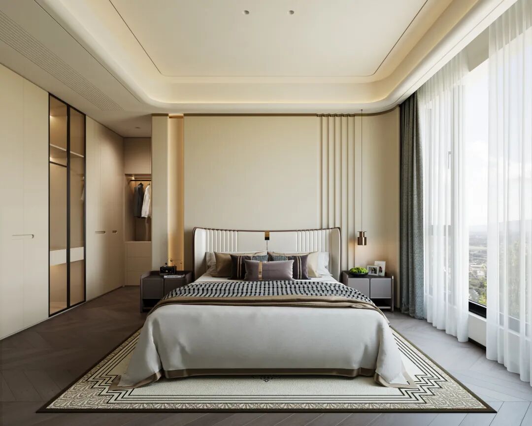 600㎡现代轻奢风丨浏河景苑丨中国湖南丨纵向·空间设计-74