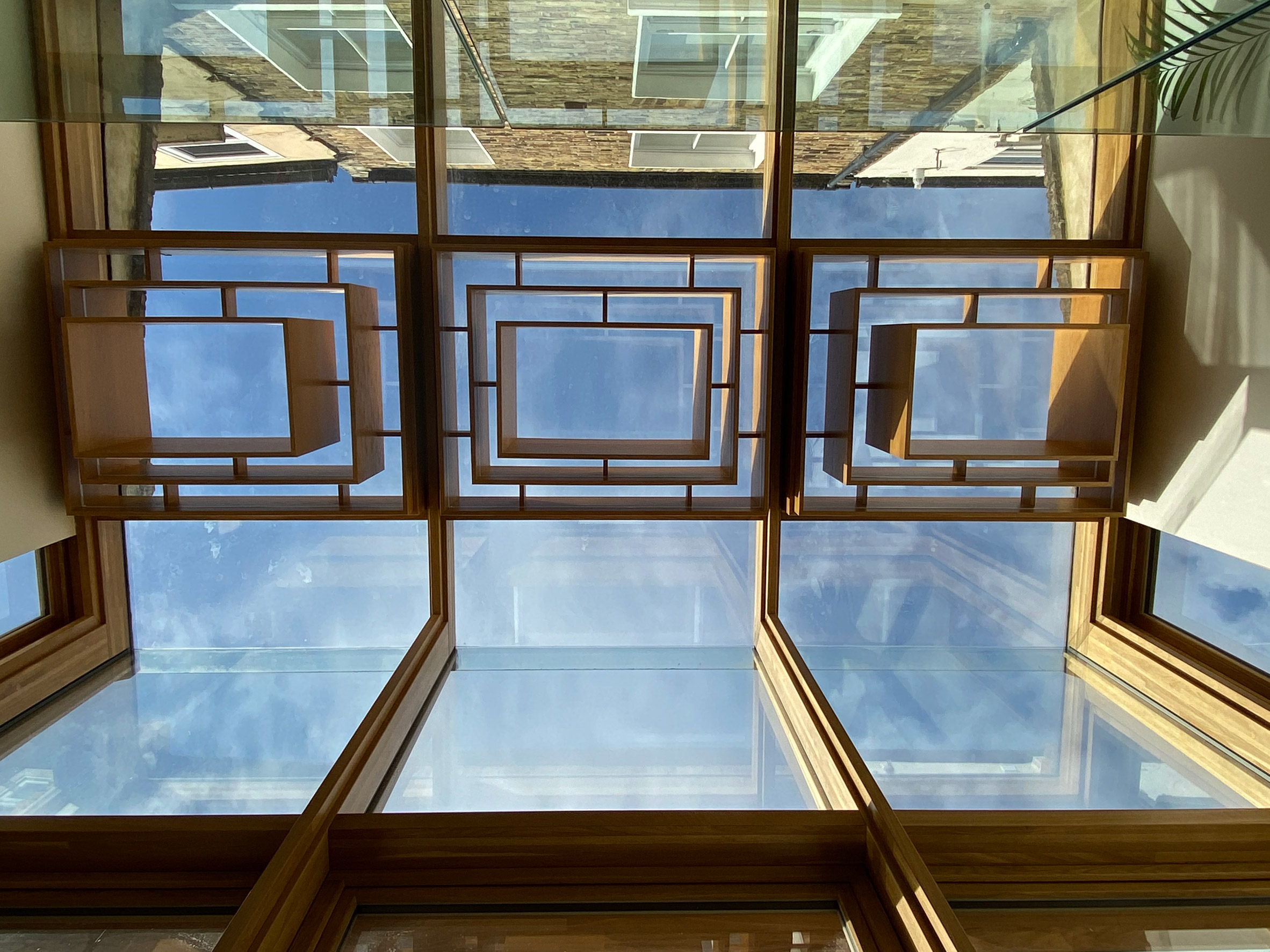 伦敦维多利亚式联排别墅增设橡木框架阳光房-20