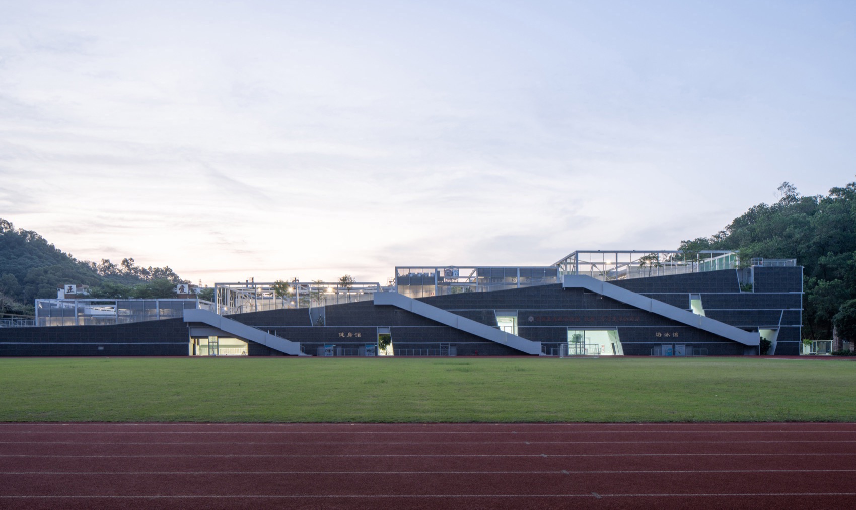 红岭高中新艺体中心丨中国深圳丨源计划建筑师事务所-183