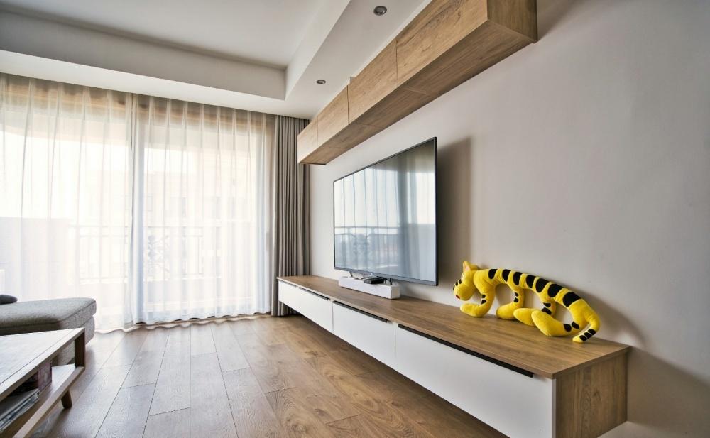 简约白色木色空间，打造舒适生活环境-6