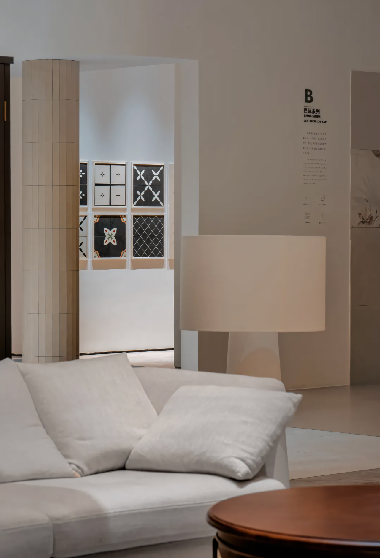 博思道设计丨佛山瓷砖展厅-33