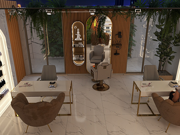 INTERIOR DESIGN BEAUTY SALON / DISEÑO SALON DE BELLEZA-5