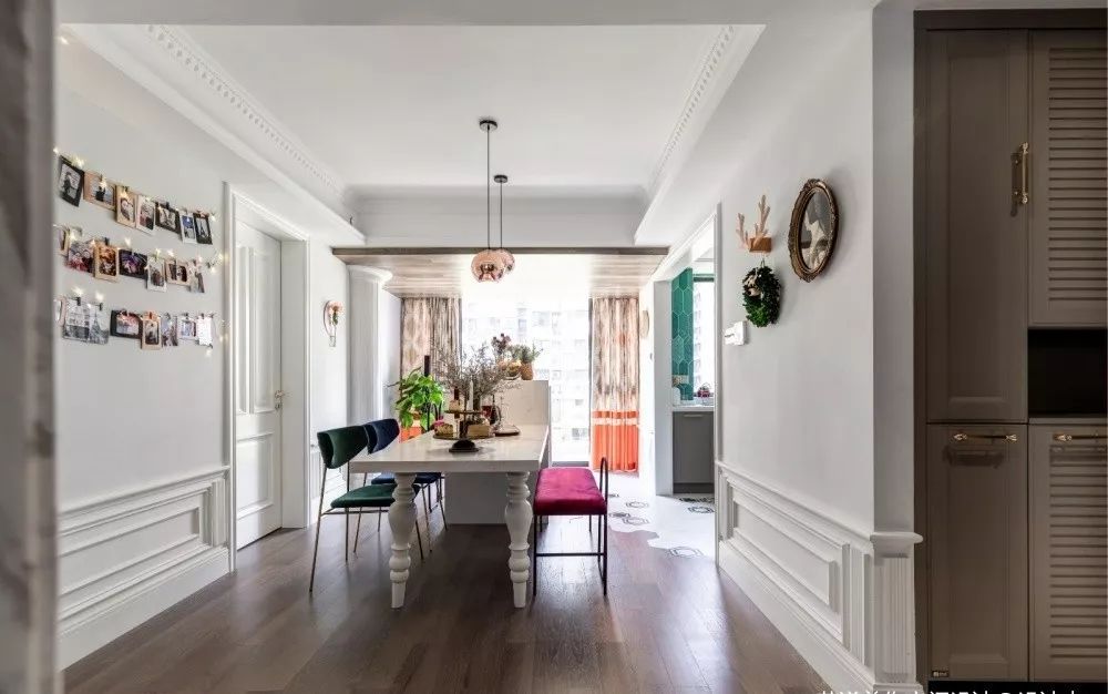 124㎡水瓶座潮流混搭家居，演绎现代法式浪漫生活-12