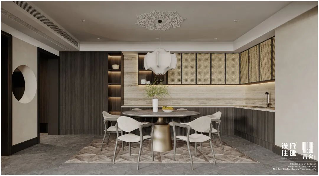 金汇园混搭风格别墅设计丨浅尺住建-80