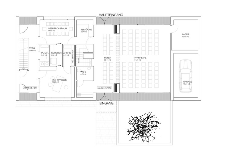 奥地利布吕克新教区住宅设计-6