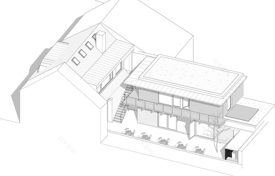 K66咖啡馆与联排住宅丨matěj šebek architekti-8