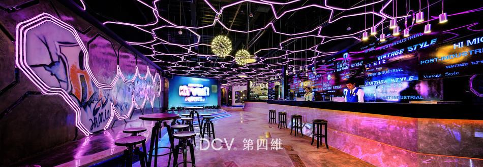 西安高陵嗨麦克复古工业风 KTV 设计-3